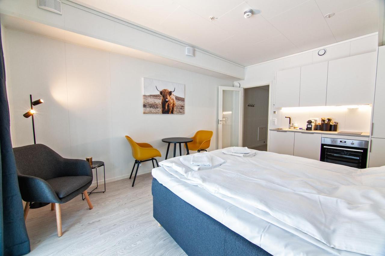 Stylish And Serviced Studio Apartment In Lofoten Svolvær Exteriér fotografie