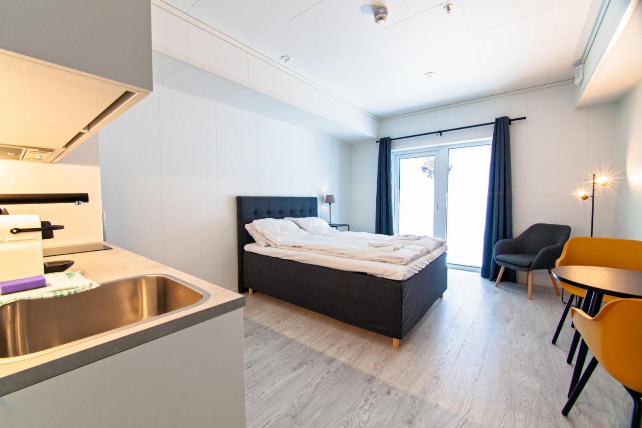 Stylish And Serviced Studio Apartment In Lofoten Svolvær Exteriér fotografie